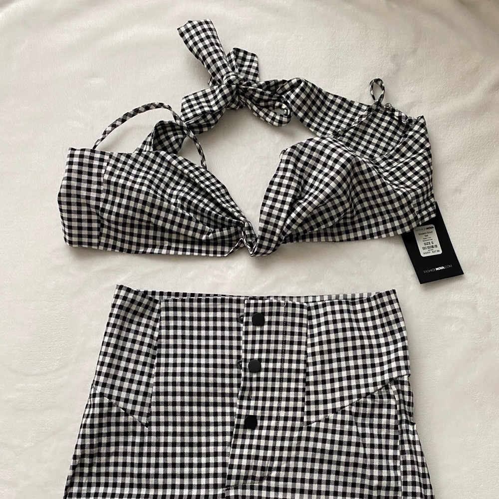 Gingham Set